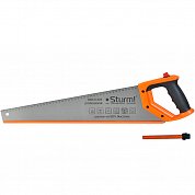 Ножовка по дереву, 500 мм с карандашом, 11-12 зуб на дюйм&nbsp;&nbsp;ШТУРМ